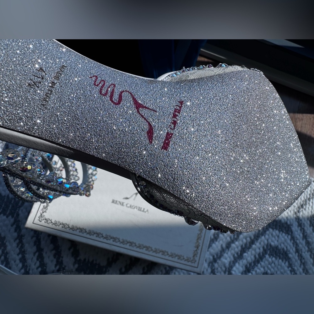 Rene Caovilla Cleo Chandelier Crystal Pumps - Picture 11 of 17